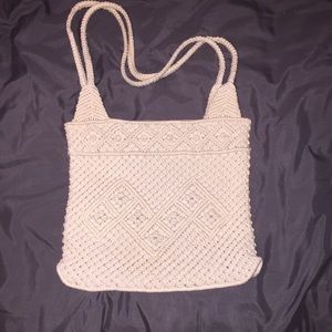 Crochet purse